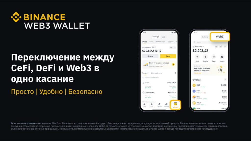 Binance (биржевой кошелёк) – самый популярный кастодиальный вариант