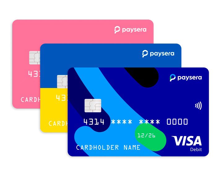 География и выпуск карт Paysera